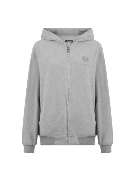 Bluza z kapturem Plein Sport z kapturem szara