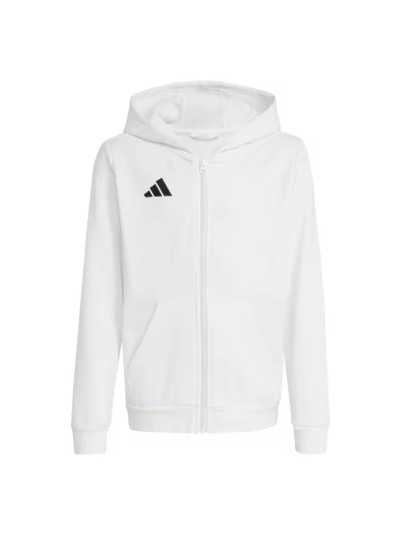 ADIDAS PERFORMANCE Sportski gornji dio trenirke crna bijela