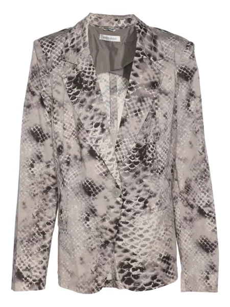 Marynarka Marina Rinaldi z nadrukiem jednorzędowa