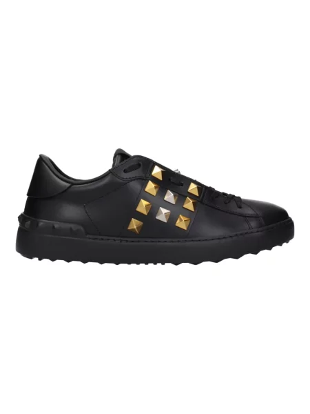 Sneakersy Valentino Garavani skórzane czarne