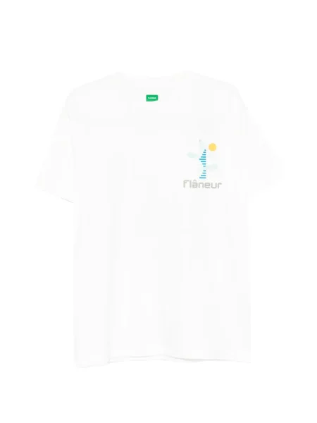 Tricou Flâneur alb