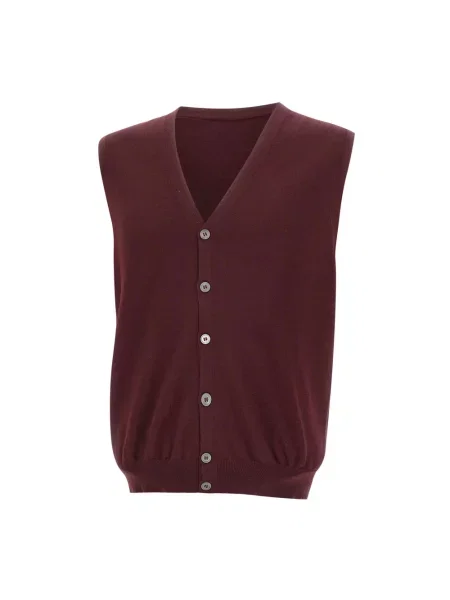 Kamizelka Gran Sasso wełniana czerwona