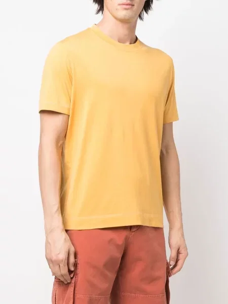 Scurt tricou Brunello Cucinelli portocaliu