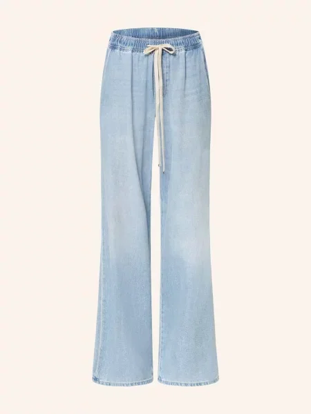 7 For All Mankind Wide Leg Džíny Pull On hana