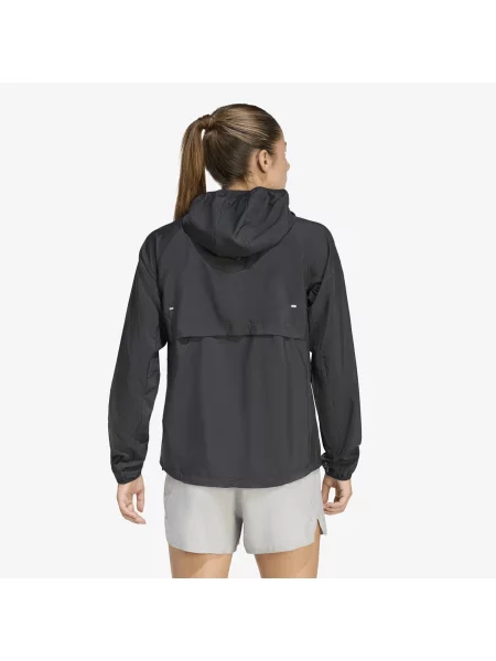 Geacă Adidas Performance alergare negru