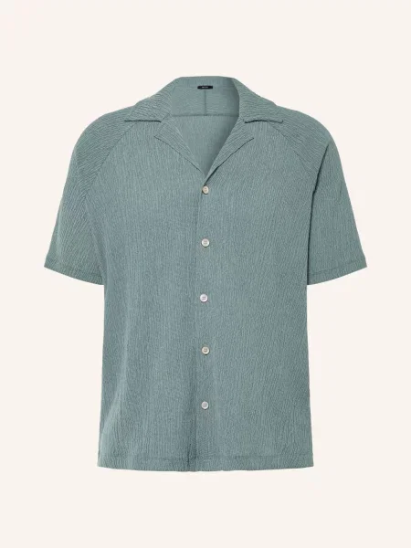 Reiss Letní Košile Knox Comfort Fit zelená