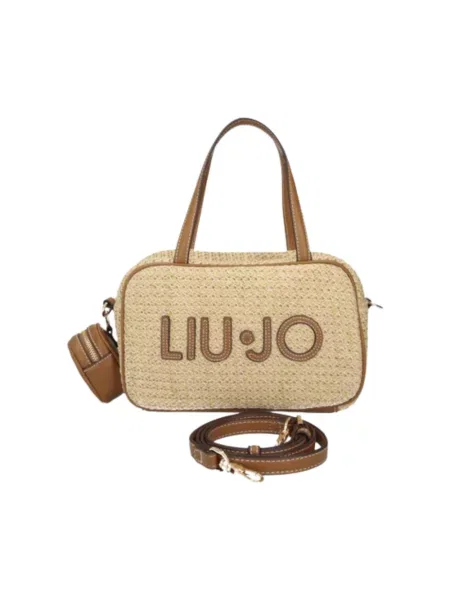 Torebka Liu Jo skórzana beżowa