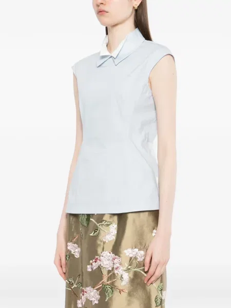 S límcem halenka Ao Yes bez rukávů modrá