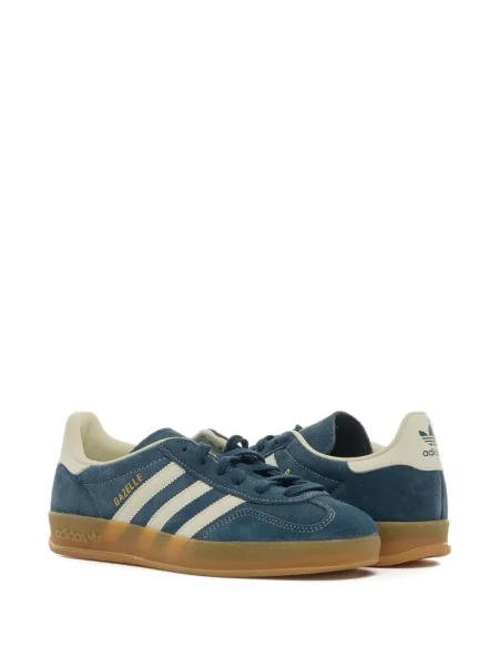 Șosete Adidas cu dungi cu imagine albastru