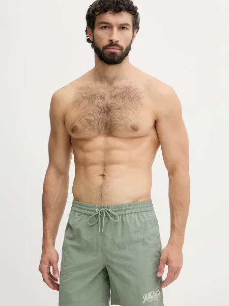 AllSaints pantaloni scurți de baie bărbătești ODYSSEY verde