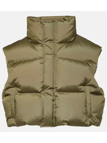 Vestă din puf Wardrobe.nyc verde