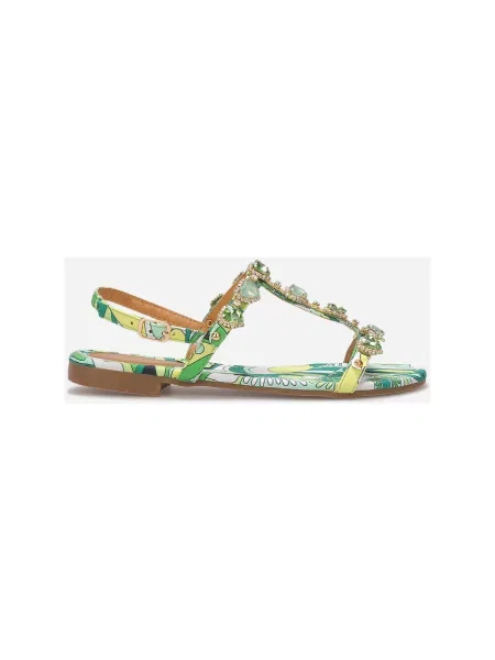 Sandale La Modeuse zelena
