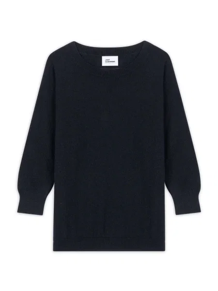 JUST CASHMERE Pulover Rebecca' negru