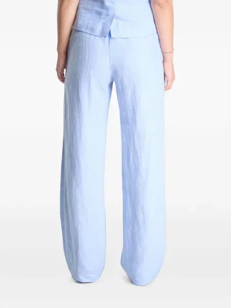 Pantaloni Samsøe Samsøe albastru