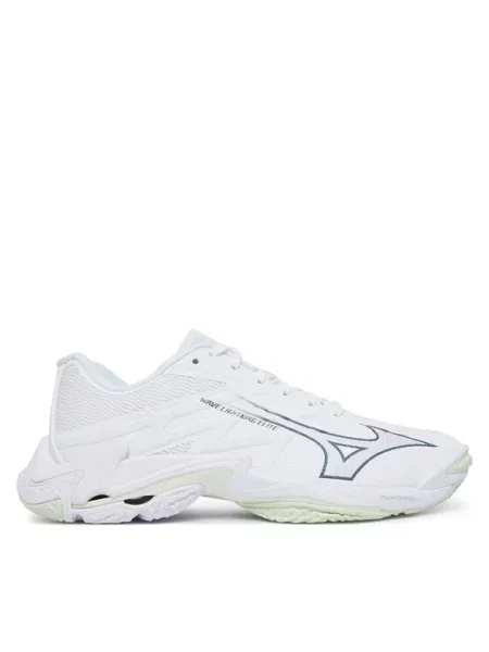 Mizuno Încălțăminte pentru sporturi de interior Wave Lightning Elite alb