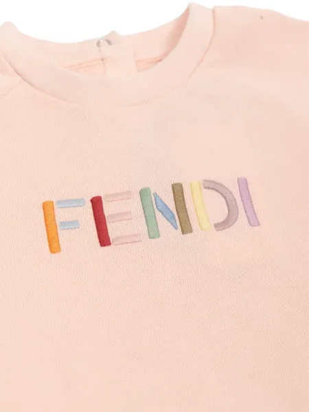 Sukienka dziecięca Fendi różowa