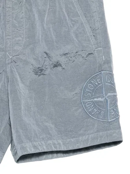 Kąpielówki dziecięce Stone Island niebieskie