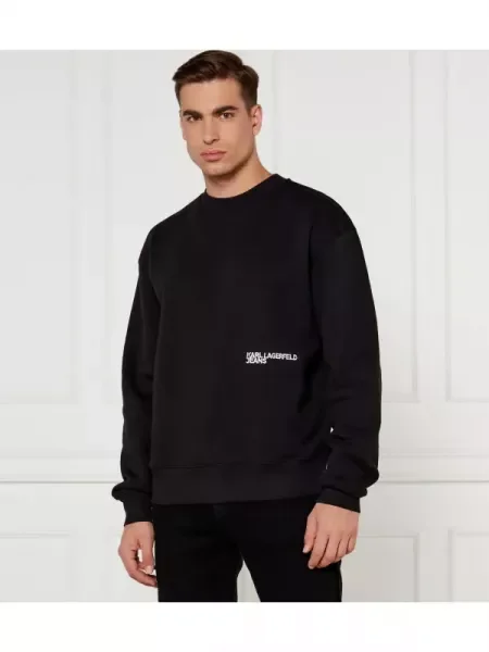 Karl Lagerfeld Jeans Hanorac | Relaxed fit negru