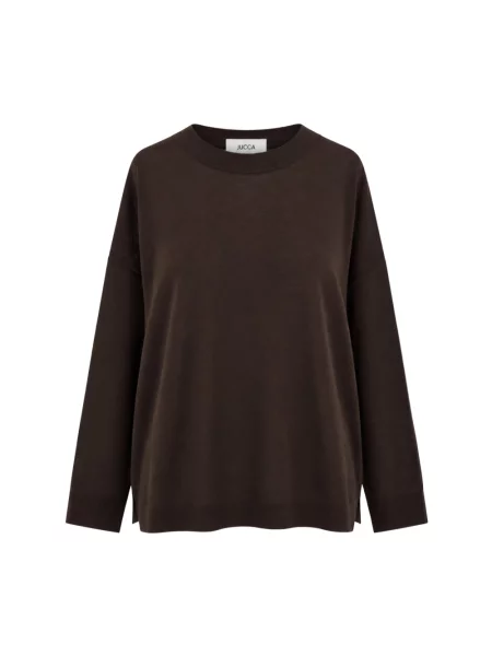 Sweter Jucca brązowy