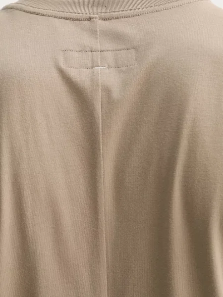 Футболка Rag & Bone однотонна бежевий