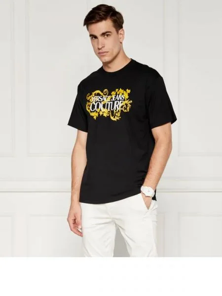Versace Jeans Couture Tricou negru