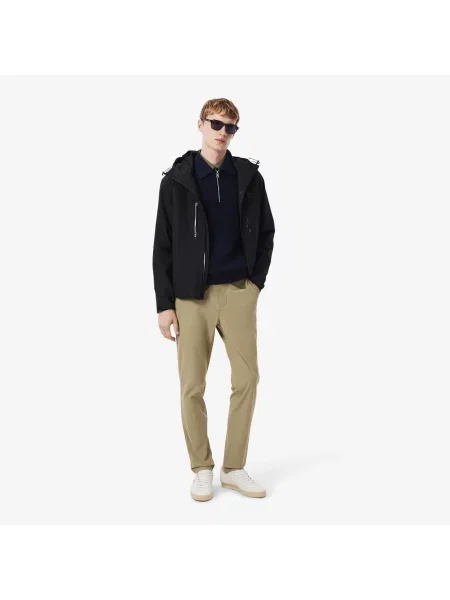 Lacoste Spodnie Chino O Dopasowanym Kroju beżowy