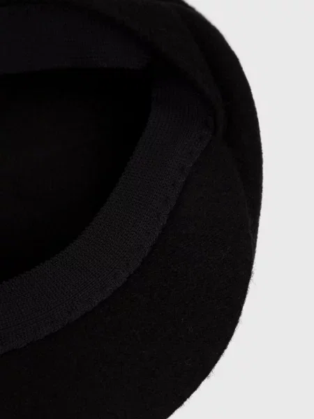 Vlněná čepice Kangol vlněná černá