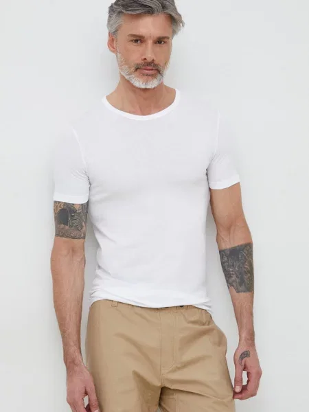 Tričko BOSS TShirtRN 2P Modern biela