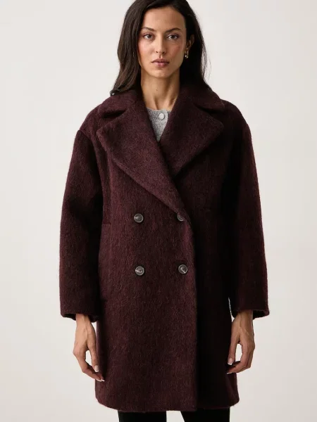 Weekend Max Mara palton pentru femei cu lână WKDACCENTO