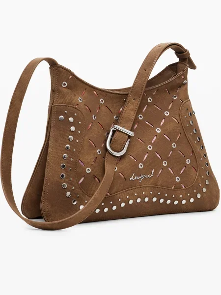 Desigual geantă YANKEE MANAOS CAMEL maro