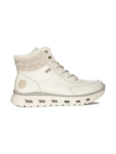 Sneakerși Rieker alb