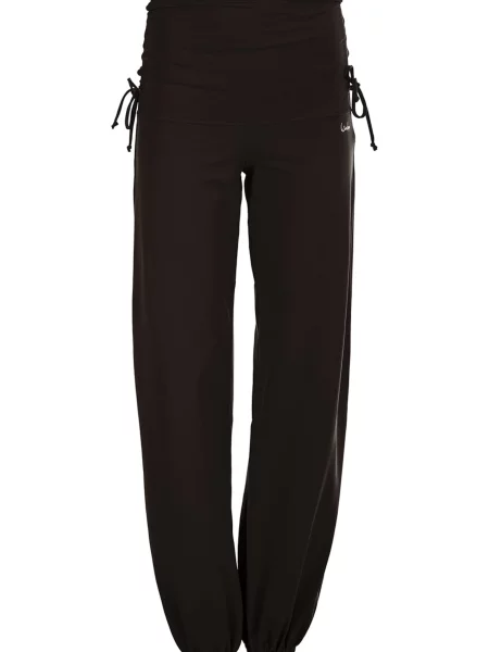 Winshape Športne hlače črna bela