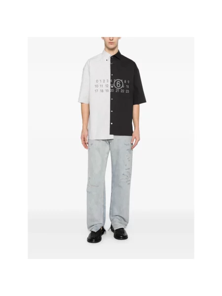 Jeansy Mm6 Maison Margiela szare