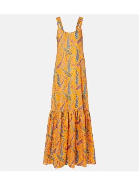 Tunică Etro cu imagine portocaliu