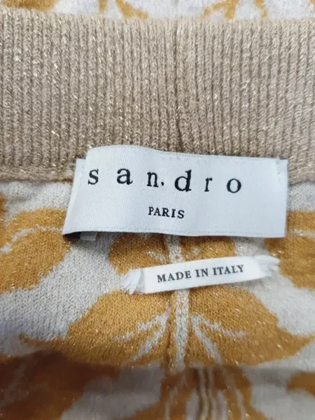 Pantaloni scurți Sandro galben