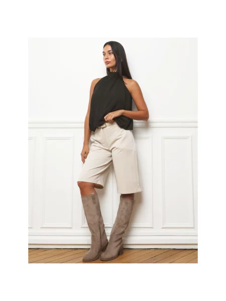 Top La Modeuse maro