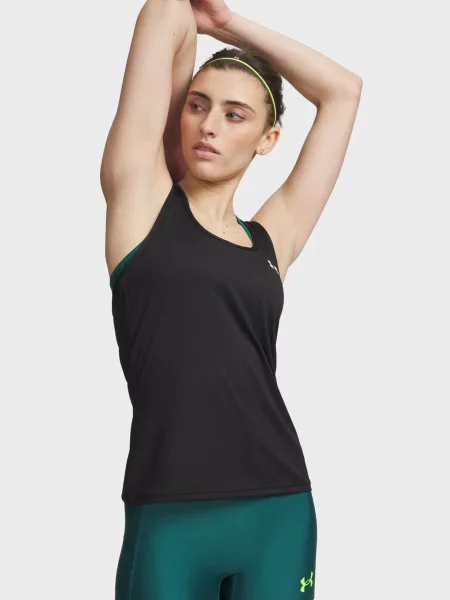 Майка Under Armour з сіткою чорна