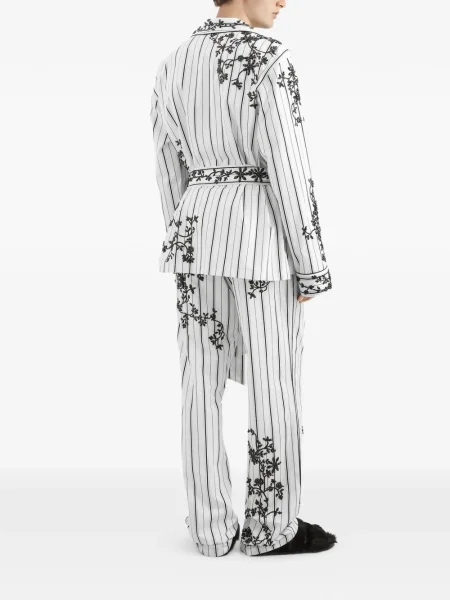 Halat Dolce & Gabbana cu broderie alb