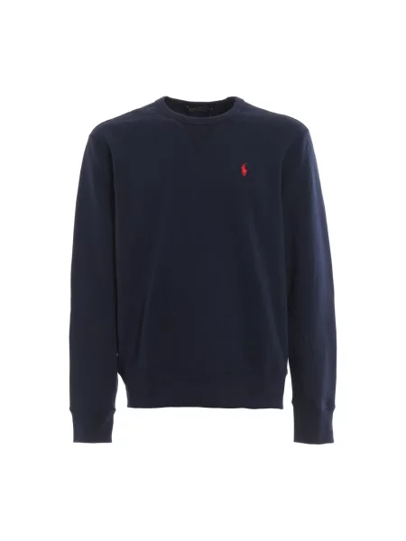 Bluza z wyhaftowanym logo Polo Ralph Lauren niebieska