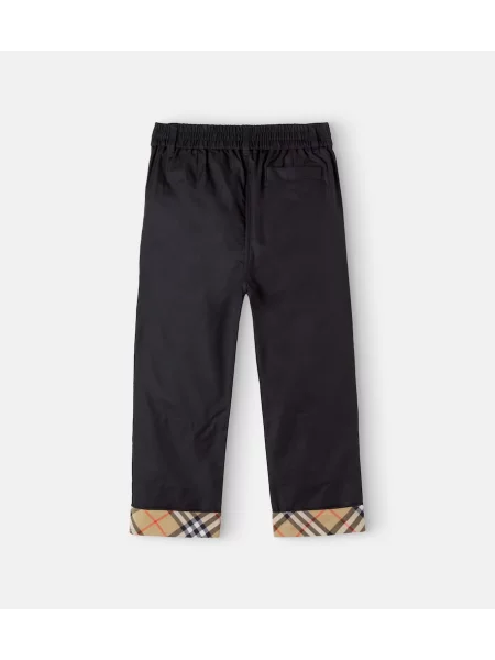 Gyerek nadrág Burberry fekete