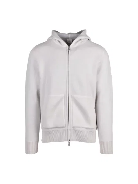 Sweter Eleventy wełniany beżowy