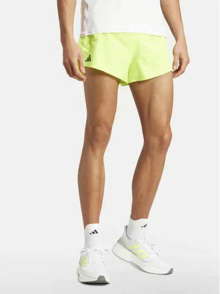 Adidas Pantaloni scurți sport Adizero Essentials verde