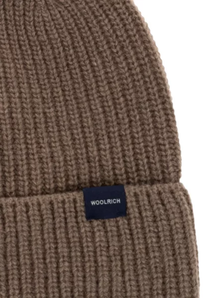 Căciulă Woolrich tricotate maro