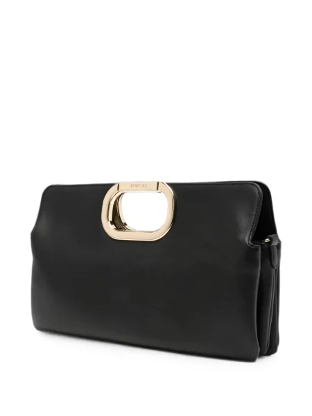 Geantă shopper Twinset cu autograf negru