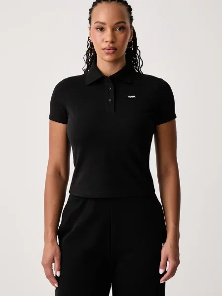 Tricou polo Hugo Blue negru