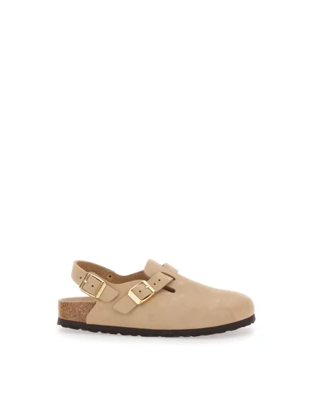 Klapki Birkenstock beżowe