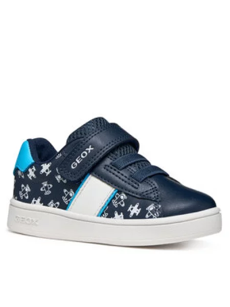 Geox Tenisice B Eclyper Boy D Tamnoplava