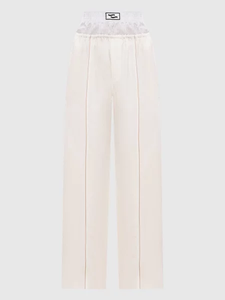 Штани Paji з льоном Ssheena бежеві