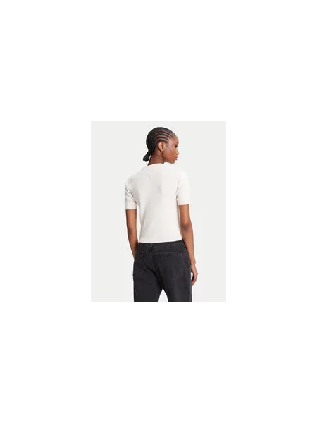 Tommy Jeans Marškinėliai Essential Regular Fit smėlio