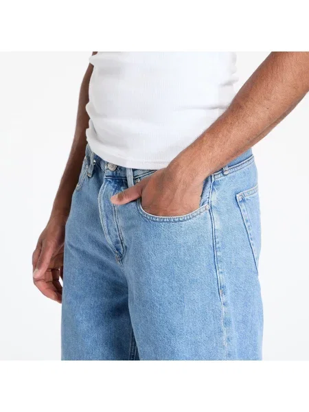 Къс дънки Calvin Klein синьо